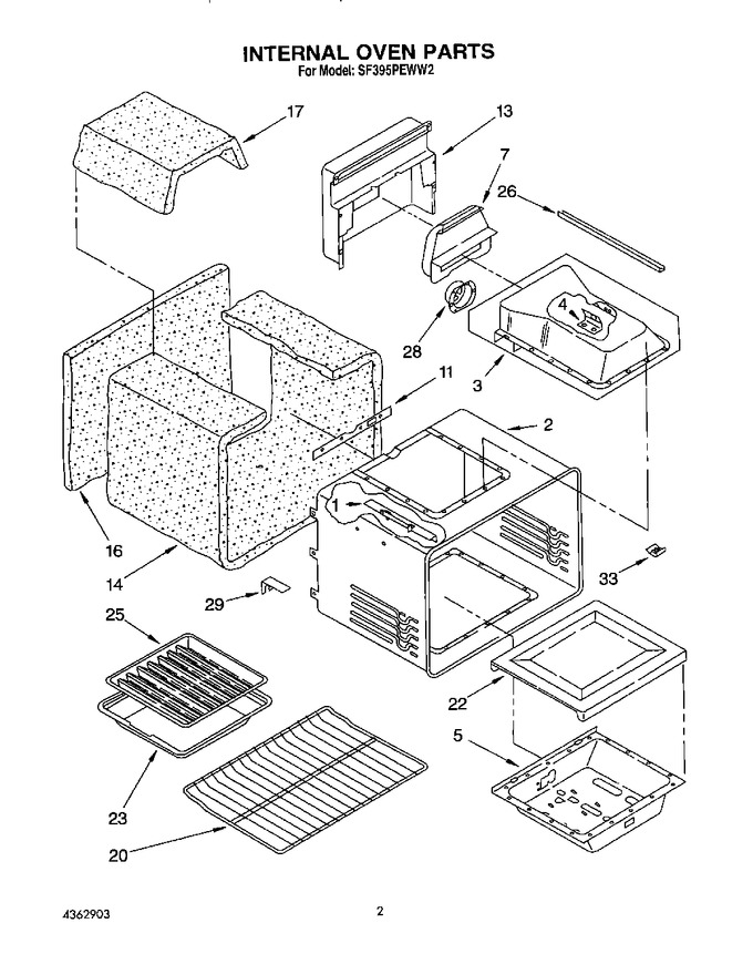 Diagram for SF395PEWW2