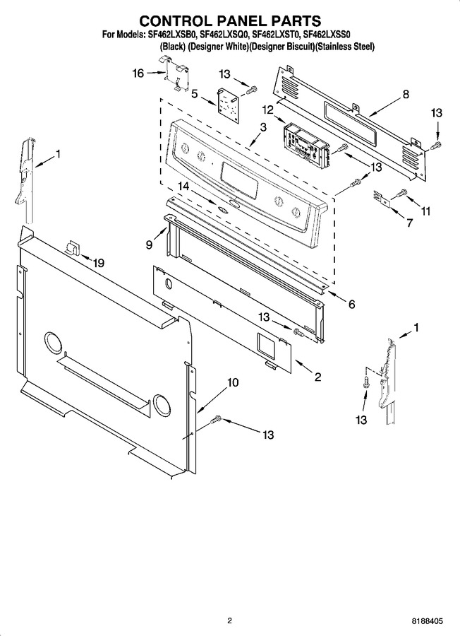 Diagram for SF462LXST0