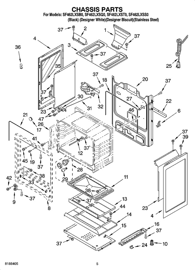 Diagram for SF462LXSS0