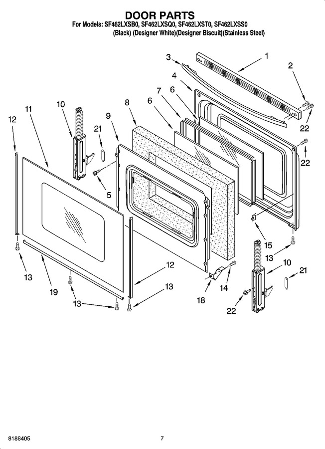 Diagram for SF462LXSB0