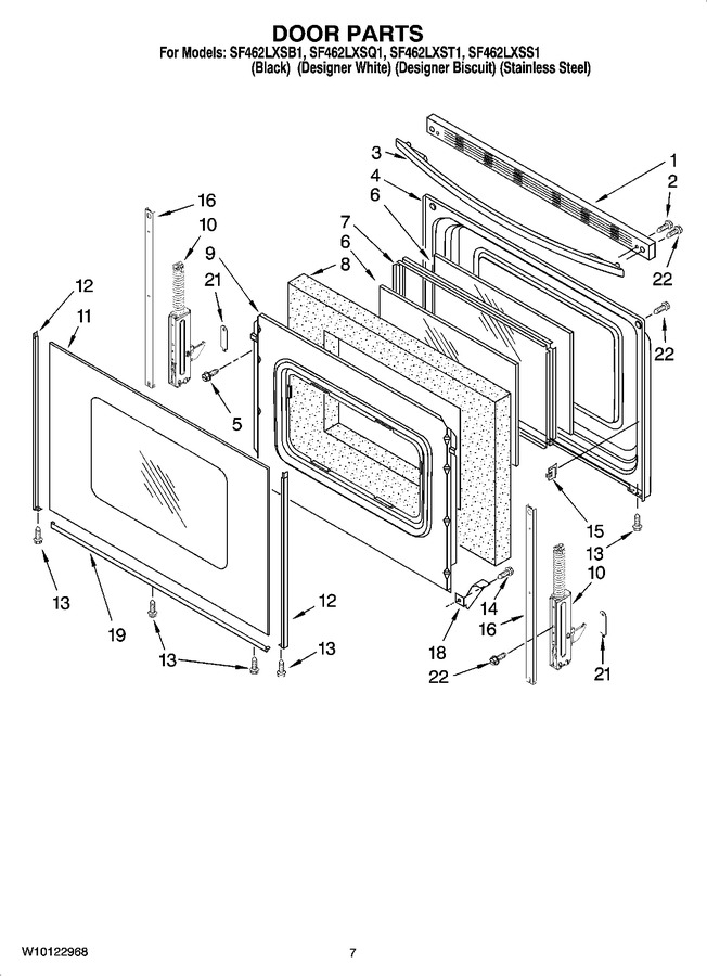 Diagram for SF462LXST1