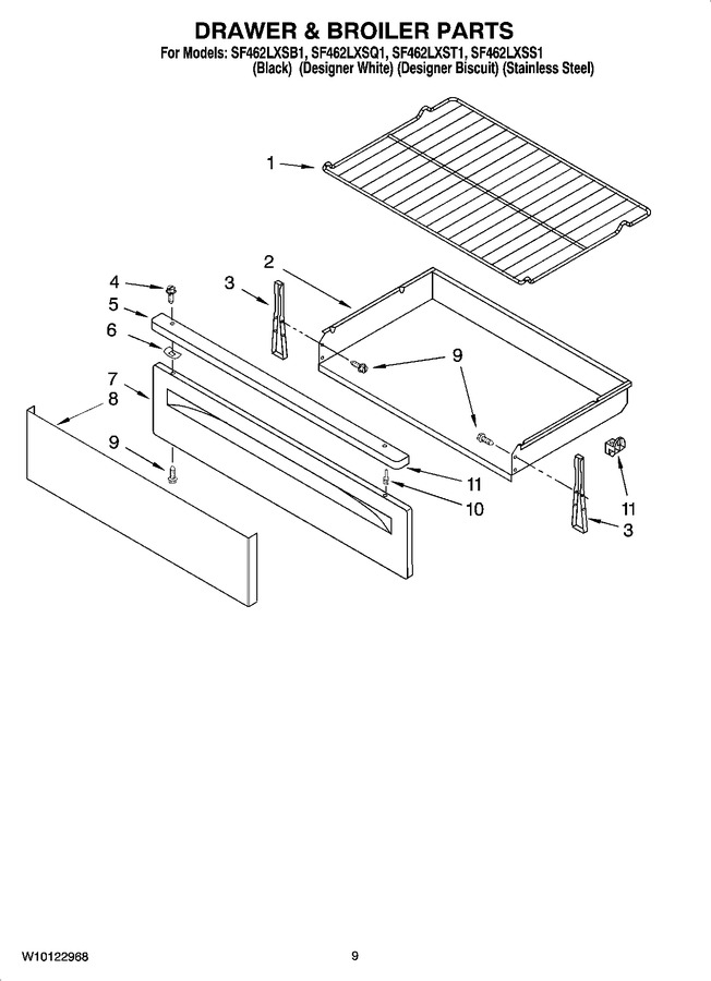 Diagram for SF462LXST1