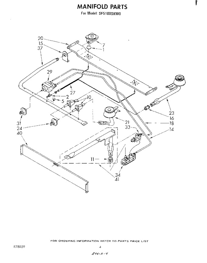 Diagram for SF5100SKW0