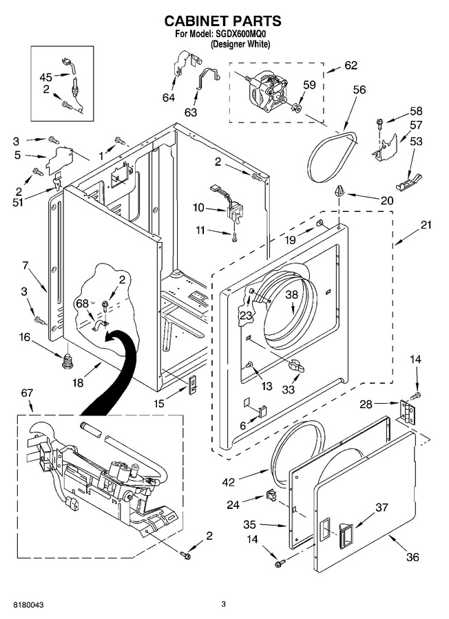 Diagram for SGDX600MQ0