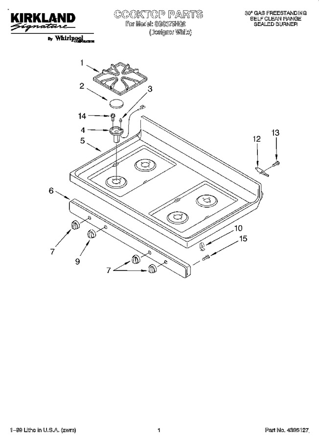Diagram for SGS375HQ0