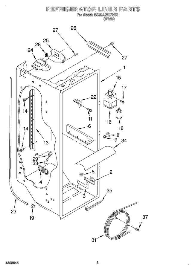 Diagram for SS25AEXHW00