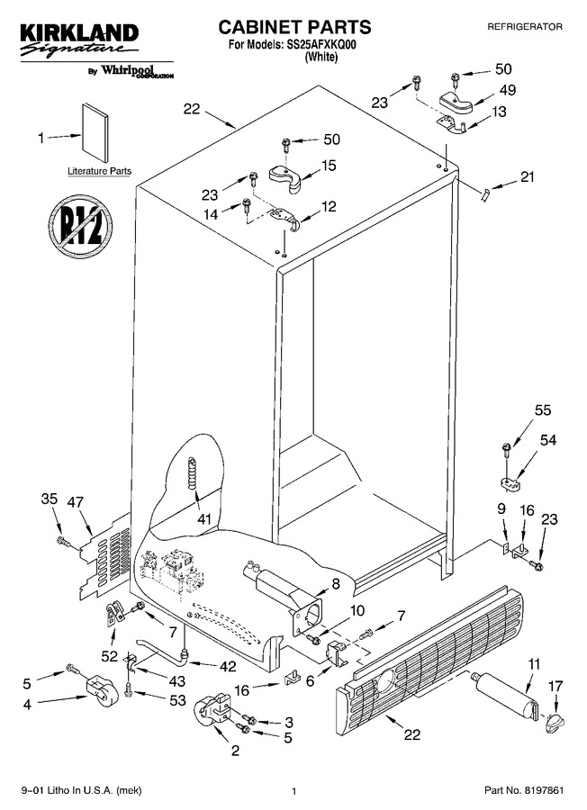 Diagram for SS25AFXKQ00