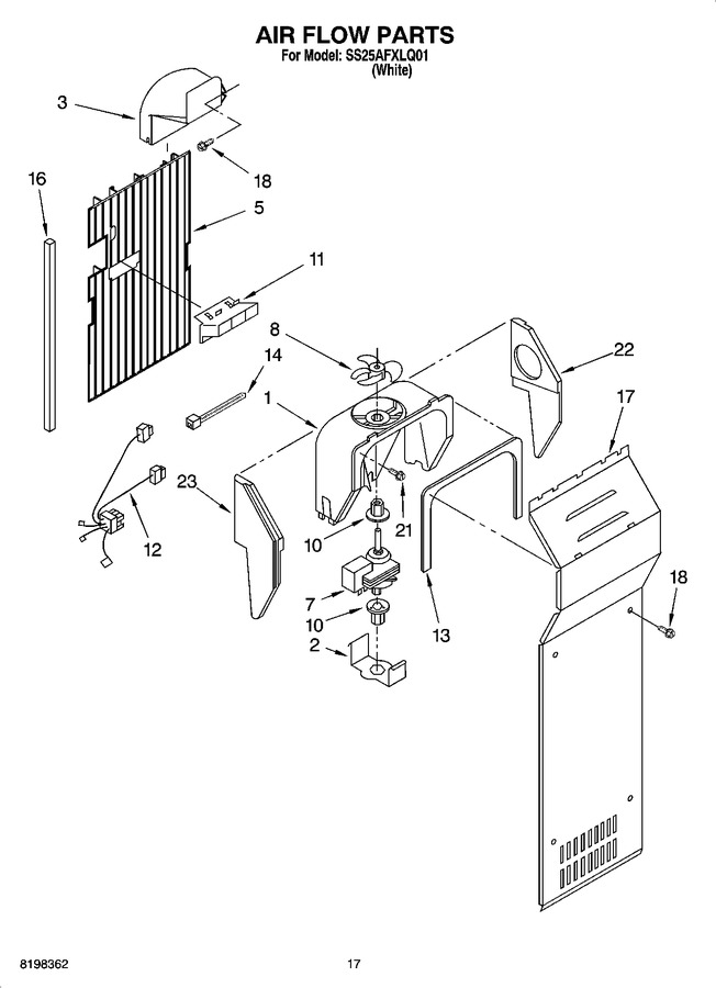 Diagram for SS25AFXLQ01