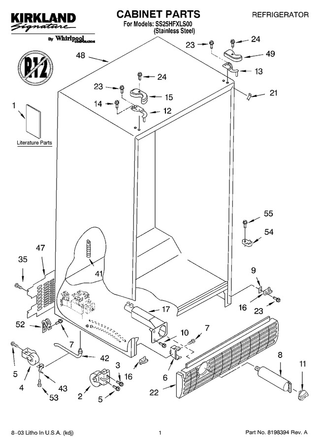 Diagram for SS25HFXLS00