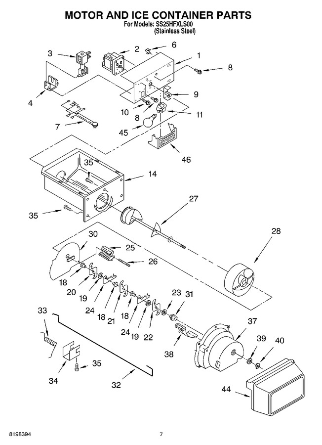 Diagram for SS25HFXLS00