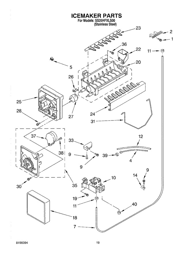 Diagram for SS25HFXLS00