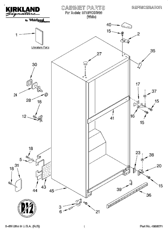 Diagram for ST18PKXHW00
