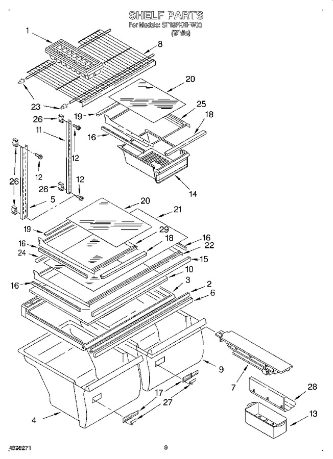 Diagram for ST18PKXHW00