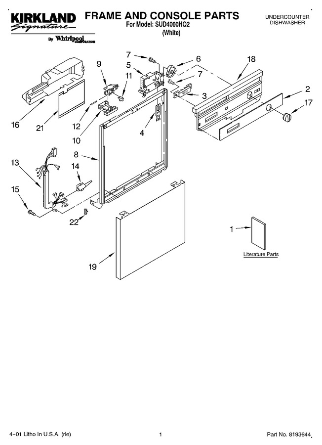 Diagram for SUD4000HQ2
