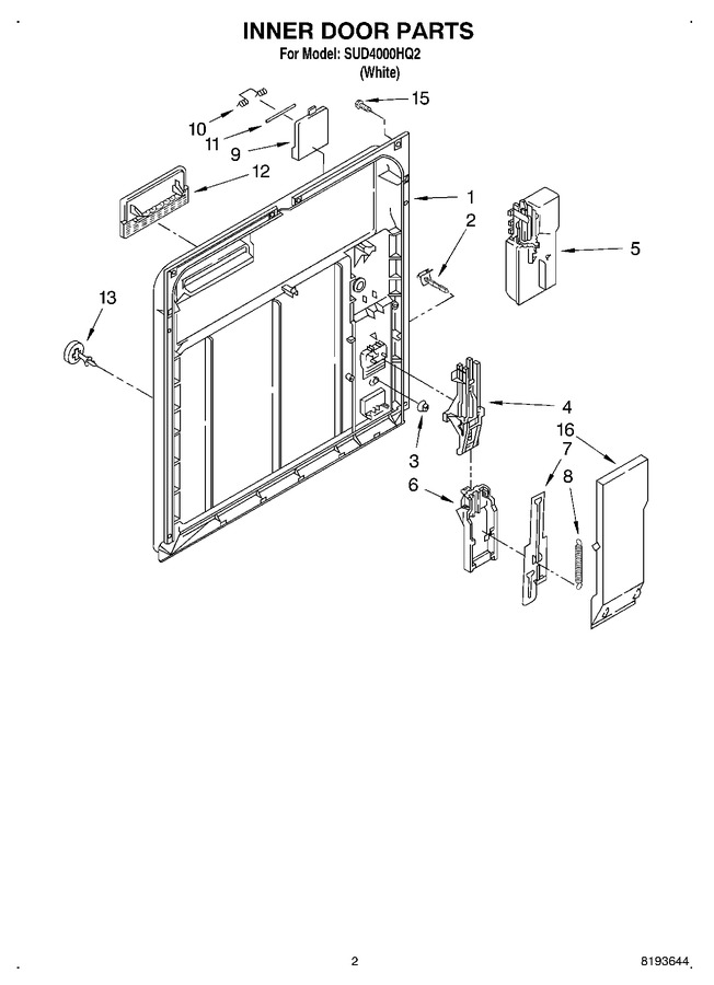 Diagram for SUD4000HQ2