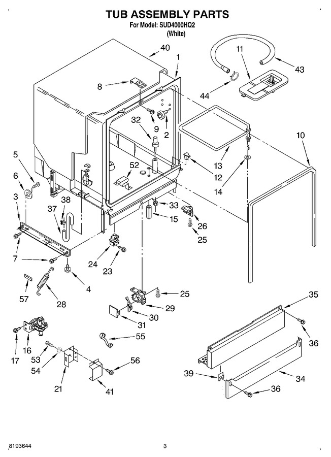 Diagram for SUD4000HQ2