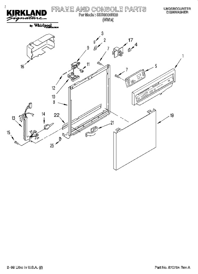 Diagram for SUD6000HQ0