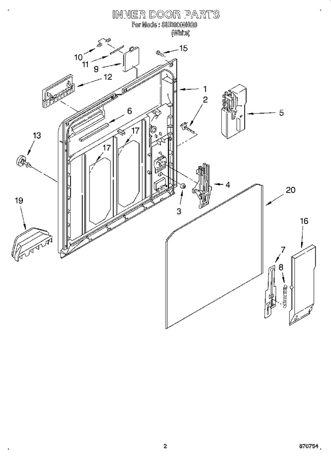Diagram for SUD6000HQ0