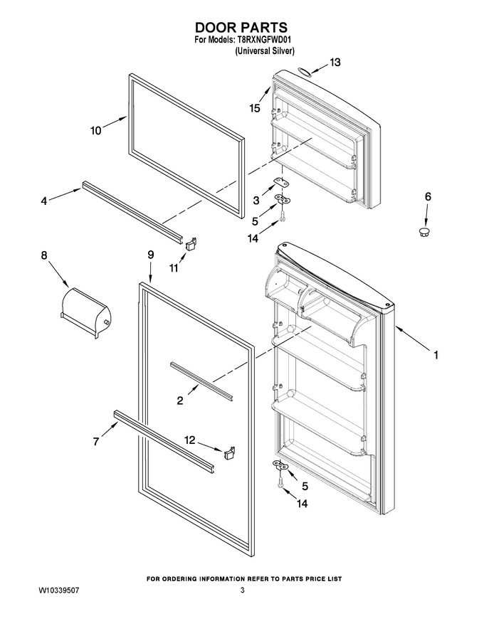 Diagram for T8RXNGFWD01