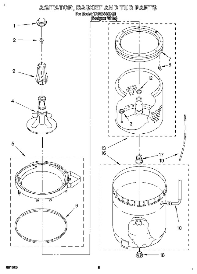 Diagram for TAWB600DQ0