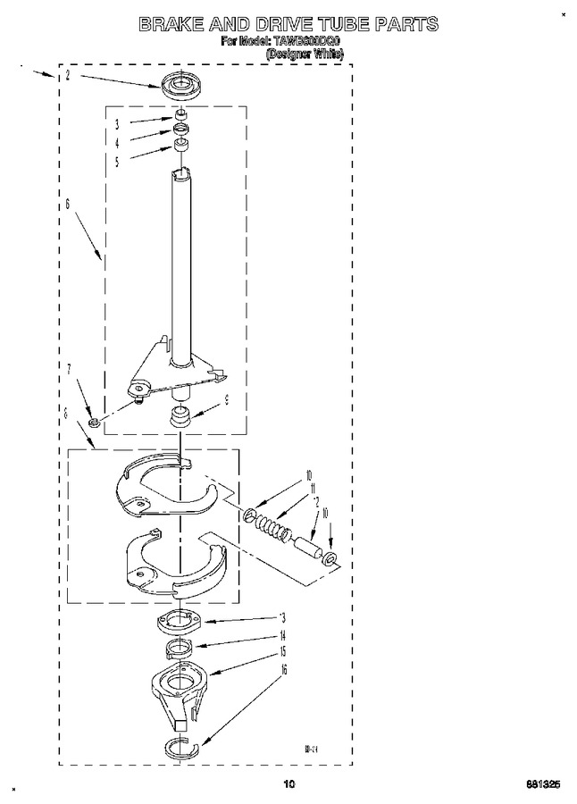 Diagram for TAWB600DQ0