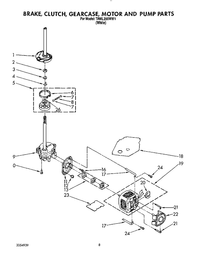 Diagram for TAWL200WW1