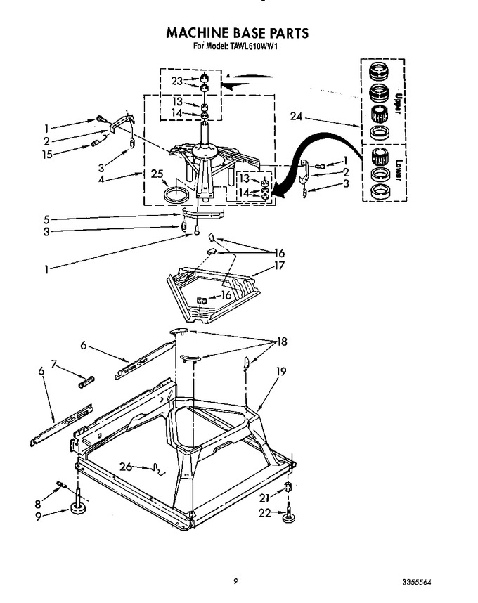 Diagram for TAWL610WW1