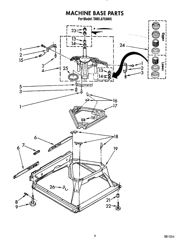 Diagram for TAWL670AG0