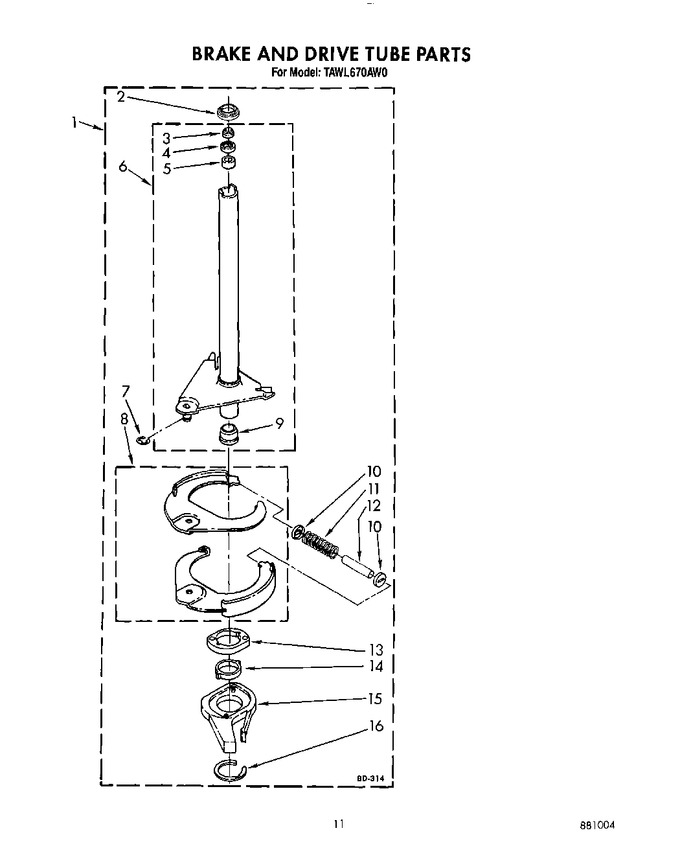 Diagram for TAWL670AG0