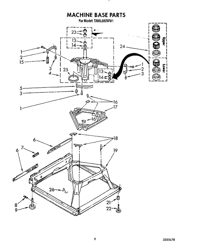 Diagram for TAWL680WG1