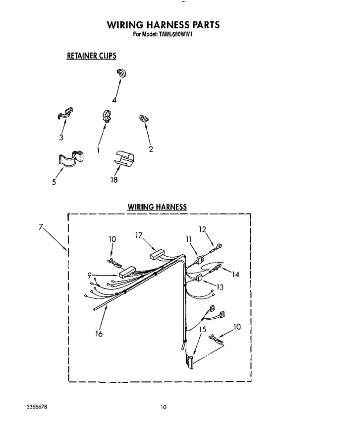 Diagram for TAWL680WG1