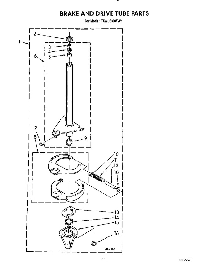 Diagram for TAWL680WG1