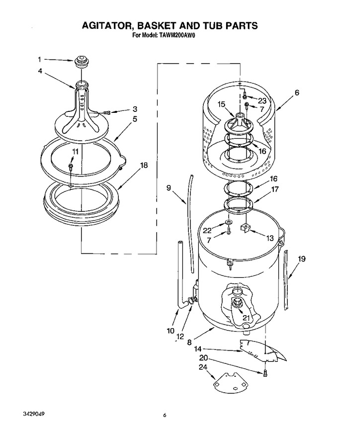 Diagram for TAWM200AW0