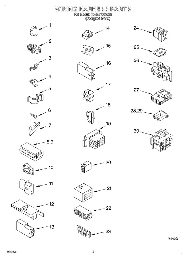 Diagram for TAWS700EQ2