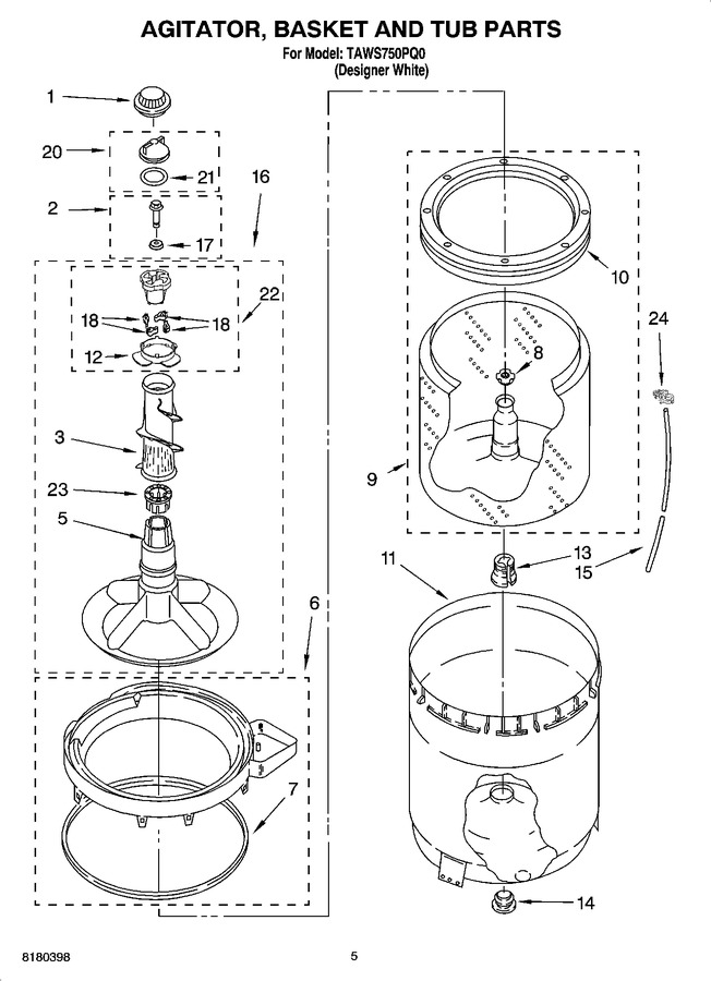 Diagram for TAWS750PQ0
