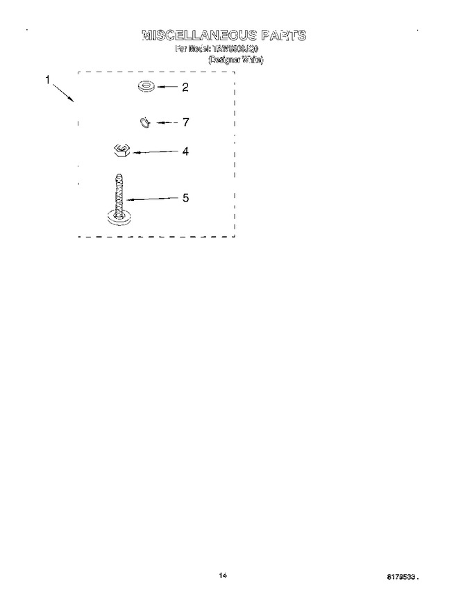 Diagram for TAWS800JQ0