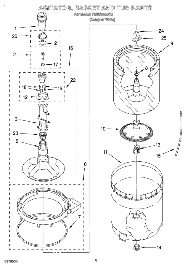 Diagram for TAWS800JQ0