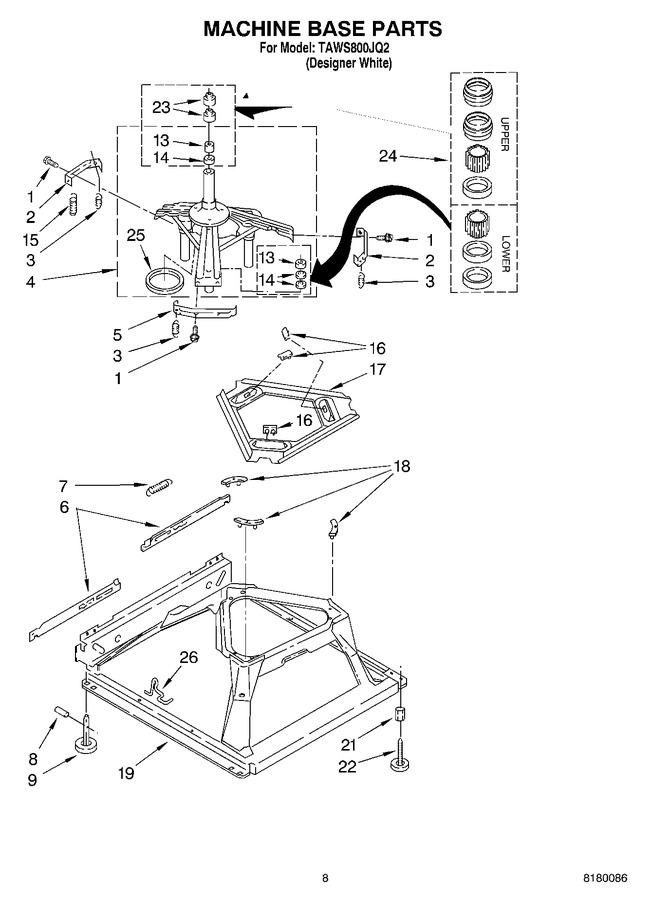 Diagram for TAWS800JQ2