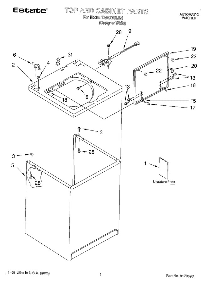 Diagram for TAWX700JQ1