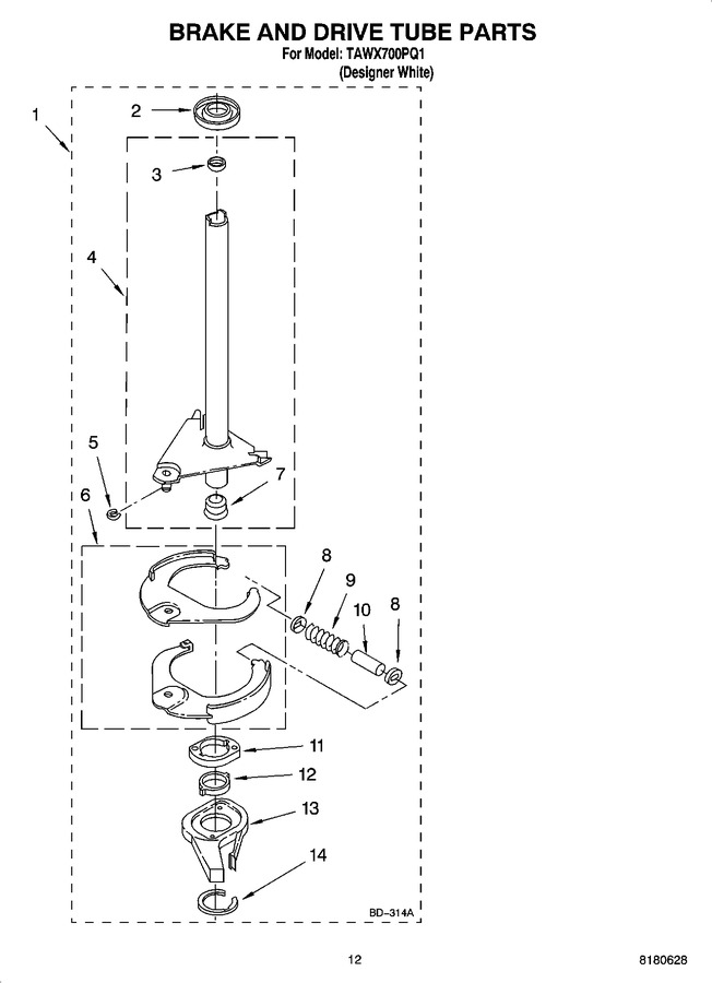 Diagram for TAWX700PQ1