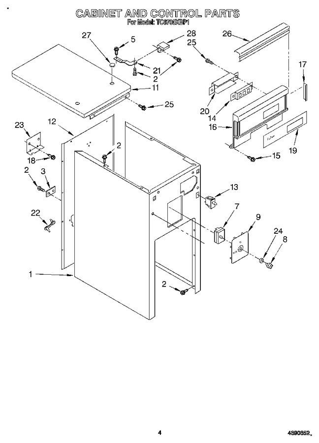 Diagram for TC8700XBP1