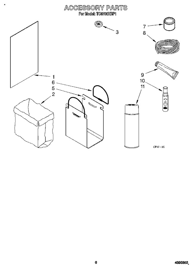 Diagram for TC8700XBP1