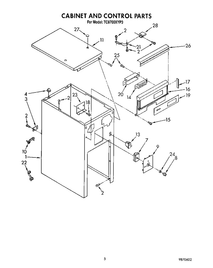Diagram for TC8700XYP3