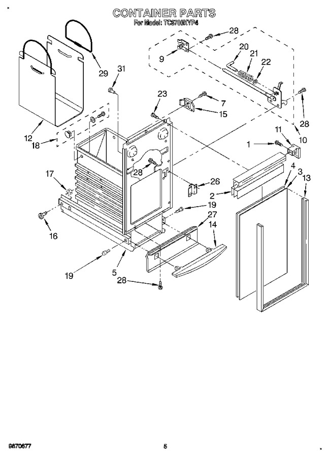 Diagram for TC8700XYP4