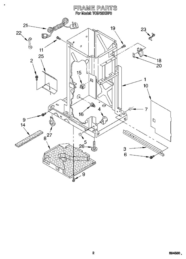 Diagram for TC8750XBP0