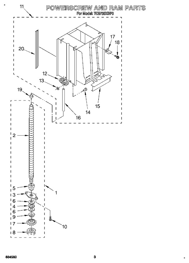 Diagram for TC8750XBP0