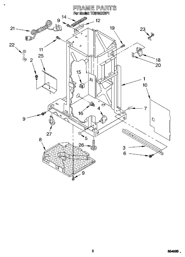 Diagram for TC8750XBP1