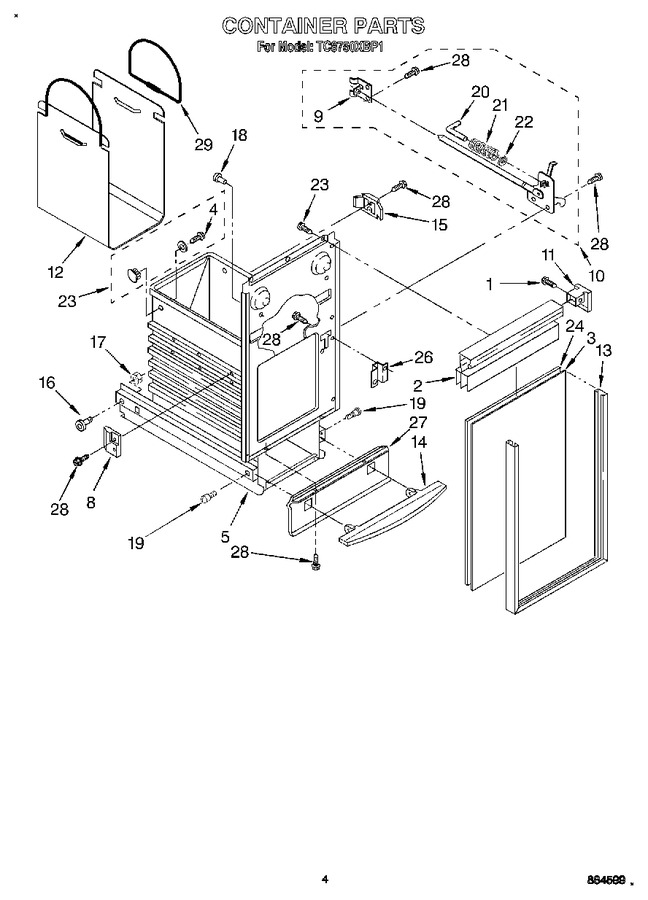 Diagram for TC8750XBP1