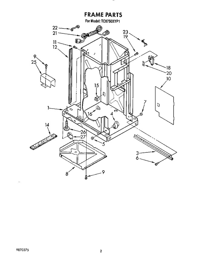 Diagram for TC8750XYP1