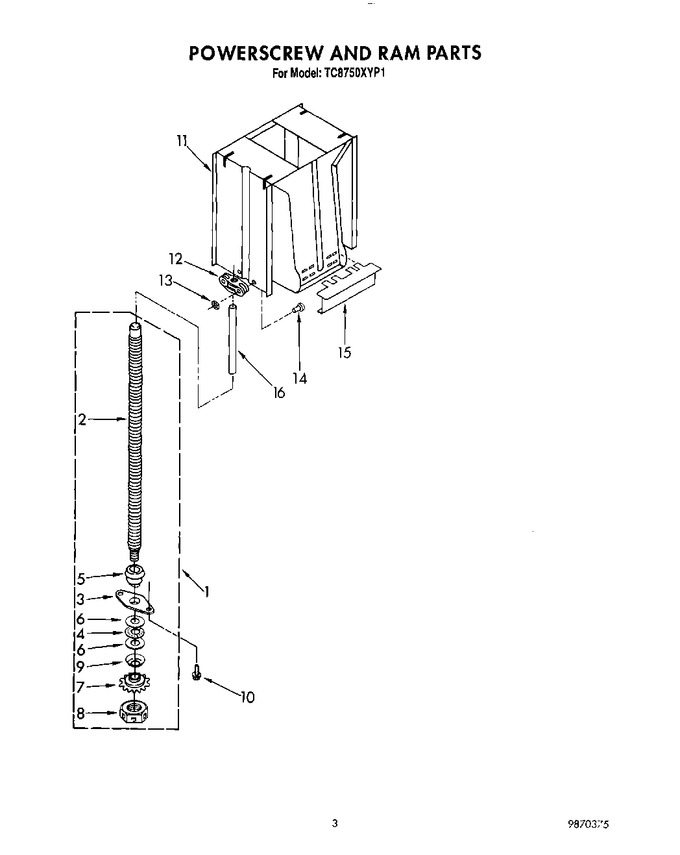 Diagram for TC8750XYP1